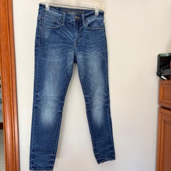 American Eagle Skinny Jeans Size 28x28 - Picture 1 of 4